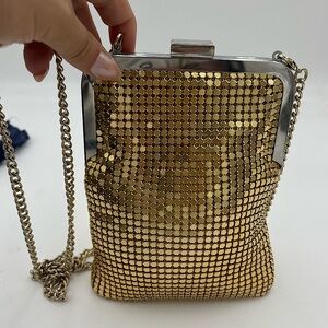 GOLD CHAINMAIL Vintage Crossbody Bag